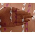 thumbnail image 4 of oneOone Viscose Chiffon Fabric Arrow Sign Kasuri Fabric Prints By Yard 42 Inch Wide, 4 of 4