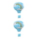 thumbnail image 4 of Matsuzay Linternas colgantes reutilizables, rápidas y fáciles de colgar con globos aerostáticos de arcoíris, decoraciones impecables Type2 NO2, 4 of 6
