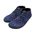 thumbnail image 3 of Wismoutput Elephants Ethnic Style Wide Width Sneakers Barefoot Shoes for Men Durable Walking Shoes Size 5.5-14, 3 of 7
