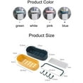 thumbnail image 3 of BE-TOOL Bathroom Wall Mounted Shelf Self Adhesive Storage Organizer Rack Load 2KG for Home Shower Bathroom, 3 of 7