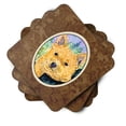 thumbnail image 2 of Carolines Treasures SS8905FC Norwich Terrier Foam Coaster Set of 4 3 1/2 x 3 1/2 multicolor, 2 of 3