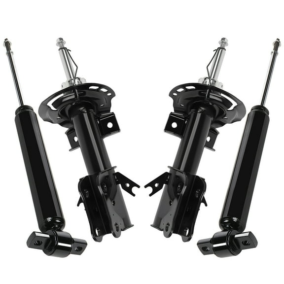 ECCPP, ECCPP 4PCS Front Rear Auto Shock Absorber fits 2013 2014 2015 2016 for Ford Fusion with 72638 5667