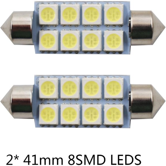 labwork 14 PCS 194 LED Light Bulb White 6000K, 168 2825 W5W T10 31mm Wedge LED Replacement Bulbs for Car Dome Map Door Courtesy License Plate Lights