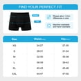 thumbnail image 6 of Mens Incontinence Underwear, CaiDieNu 3 Pack Washable Reusable Cotton Leak Proof Boxer Briefs, 150ml Absorbency Incontinence Underwear for Men, 6 of 7