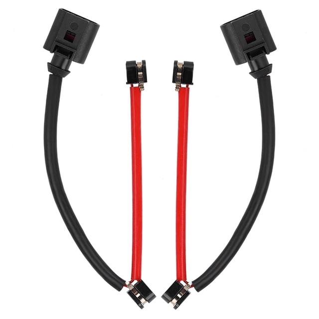C,2Pcs Rear Brake Pad Rear Brake Pad Wear Sensor Brake Sensor Exceptional Craftsmanship
