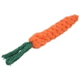 thumbnail image 1 of Puppy Woven Rope Toy, Cotton Woven Molar Toy Cotton Rope Texture Vivid Radish Shape Long Time Use  for Small Dog, 1 of 8