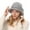 Grey, variant on Outdoor Travel Essentials Accessories Beanie Hats for Women and Men Wool Headscarf Hat and Scarf Set Hijabs Scarf Printing Square Scarf Winter Prayer