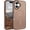 Brown, variant on Magnetic for iPhone 17 Pro Max Case 6.9" 2025, [Compatible with Magsafe] Slim Cute Matte Translucent Shockproof Drop Protective Bumper Women Men Phone Cover for iPhone 17 ProMax, Hot Pink