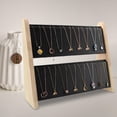 thumbnail image 4 of Expositor de collares, expositor independiente, soporte para collares, joyas Negro, 4 of 9