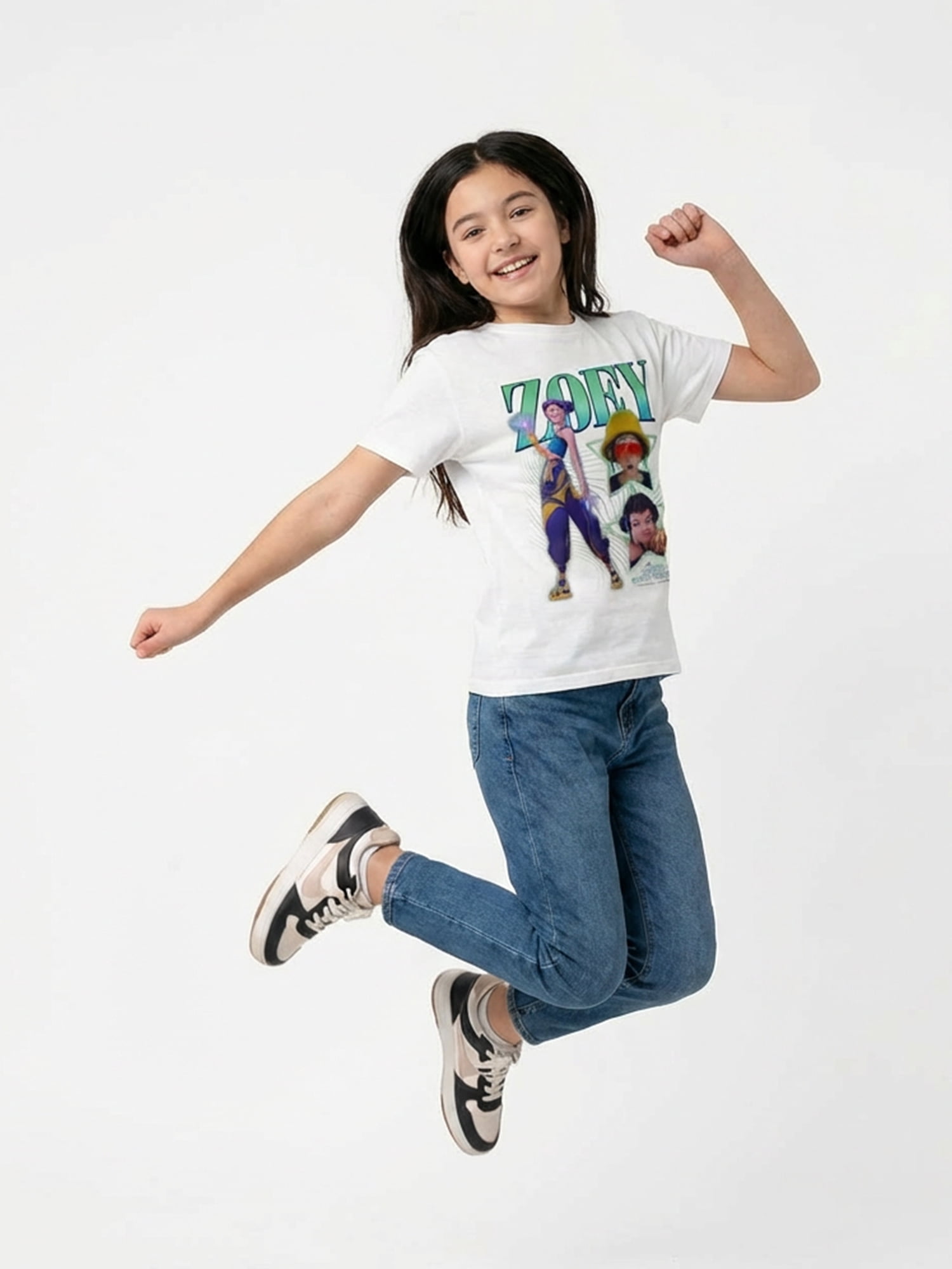 KPop Demon Hunters, Girls' & Big Girls' Graphic T-Shirt, Zoey, Sizes 4-16