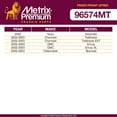 thumbnail image 2 of Metrix Premium Chassis Parts - 4 PC Front L/R Sway Bar Stabilizer End Link & Front Upper L/R Ball Joint Kit Fits 03 Isuzu Ascender, 02-03 Chevrolet Trailblazer, 02-03 GMC Envoy, K6666, K6665, K6664, 2 of 7