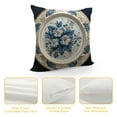 thumbnail image 4 of Nawypu  Blue and White Floral Throw Pillow Covers Decorative Chinese Style Blue and White Porcelain Print Cushion Cases Home Decor for Couch Patio Porch Sofa Furniture, 4 of 5
