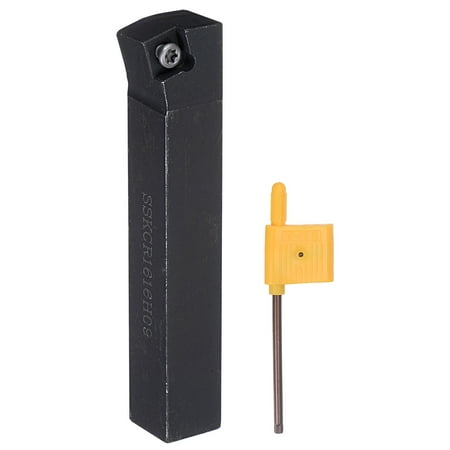 

Uxcell 5/8 CNC Lathe Indexable Carbide Turning Tool Holder 75° SSKCR1616H09