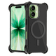 thumbnail image 4 of Mr. Gadgets Funda De Uso Rudo Para iPhone, Diseño Magnetico, Case Transparente De Acrilico Epoxi, Tecnología Ultra Bounce, Anti-caídas Compatible Con iPhone 17  Color Negro, 4 of 7