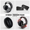 thumbnail image 3 of BRAINWAVZ almohadilla de espuma de memoria en ángulo - adecuado para auriculares grandes sobre la oreja - AKG, HifiMan, ATH, Philips, Fostex (híbrido), 3 of 3
