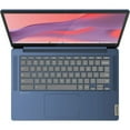 thumbnail image 6 of Lenovo IdeaPad Slim 3 Chromebook 14" FHD Laptop, MediaTek Kompanio 520, 4GB RAM, 64GB eMMC, Wi-Fi 6, Bluetooth, Chrome OS, Abyss Blue with Mazepoly Accessories, 6 of 6