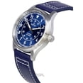 thumbnail image 3 of Ratio Skysurfer Pilot Blue Sunray Dial Leather Automatic RTS309 200M Men's Watch, 3 of 3