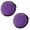 Purple, variant on 2Pcs Earphone Case Headphone Earbud Hard Protective Carrying Case Bag