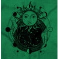 thumbnail image 2 of Celestial Sun Space Hands Spiritual Men's Graphic T Shirt Tees Brisco Brands S, 2 of 6
