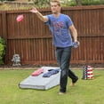 thumbnail image 3 of Bolso Cornhole Bags TOYSHARING de lona con forma de estrella y rayas, 3 of 9
