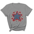 thumbnail image 3 of lcziwo 4th of July Shirts Men American Flag Partiotic Tshirts Funny Graphic Tees Independence Day Clothes Summer Blouses Gray XXL, Gifts for Dad, 3 of 6