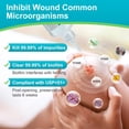 thumbnail image 5 of Dimora First Aid Antiseptic Cleanser, OTC Antimicrobial Wound Wash for Cuts, Scrapes & Burns - Skin-Neutral pH Skin Cleanser, 3-Pack Non-Irritating Travel Size Wound Care (6 oz Total), 5 of 11