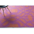 thumbnail image 3 of Mark&Day Wool Rugs, 8x11 Ophir Modern Hot Pink/Coral Area Rug, Orange Purple Carpet for Living Room, Bedroom or Kitchen (8' x 11'), 3 of 4