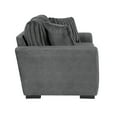 thumbnail image 6 of Lexicon Athena Textured 2pc Set: Sofa, Loveseat in Dark Gray, 6 of 14
