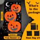 thumbnail image 3 of OurWarm Pumpkin Bean Bag Toss Game Halloween Throwing Games with 3 Bean Bags Pumpkin Castle Moon Bean Bag For Kids Toys Games, 3 of 4