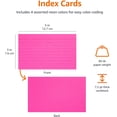 thumbnail image 2 of Ruled Index Flash Cards for Studying and Note Taking, Color Coding, Assorted Neon Colors, 3" x 5", 300-Count, 2 of 6