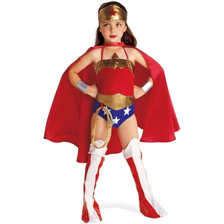 Justice League DC Comics Wonder Woman Child Halloween (Best Scary Womens Halloween Costumes)