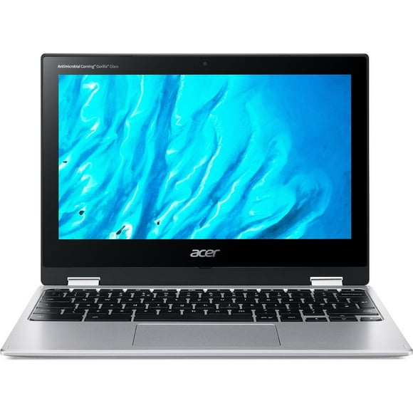Refurbished (Good) Acer Spin 11.6" Chromebook Touchscreen 2-in-1 Laptop, (MediaTek M8183, 4GB RAM, 64GB eMMC, Chrome OS, Bi Kb) - Silver (CP311-3H-K9K9)
