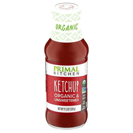 Primal Kitchen Organic and Unsweetened Ketchup 11.3 oz
