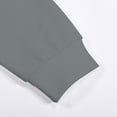 thumbnail image 6 of Jacket,Kids Hooded Zipper Full Sleeve Front Open Casual Coat with Functional Pockets,Girls Coats,Grey,7-8 Years, 6 of 9