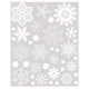 thumbnail image 2 of Pegatinas navideñas de copo de nieve para ventana, pegatinas de pared de invierno para habitación de niños, decoraciones navideñas para el hogar, pegatinas de Año Nuevo, 27 unids/lote, 2 of 3