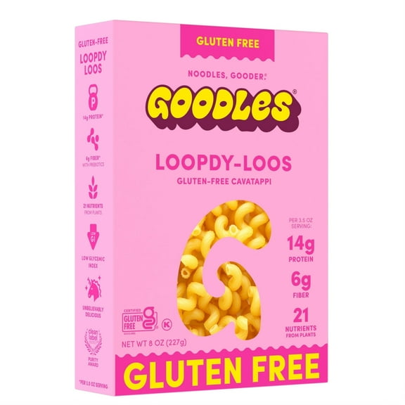 Goodles Dry Pasta Gluten-Free Loopdy-Loos - 8 oz