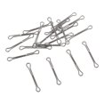 thumbnail image 2 of koolsoo 20pcs Shanks Multi-Segmented Fly Tying for Bass Pike Muskie Steelhead Flies or Length 25mm, 2 of 8