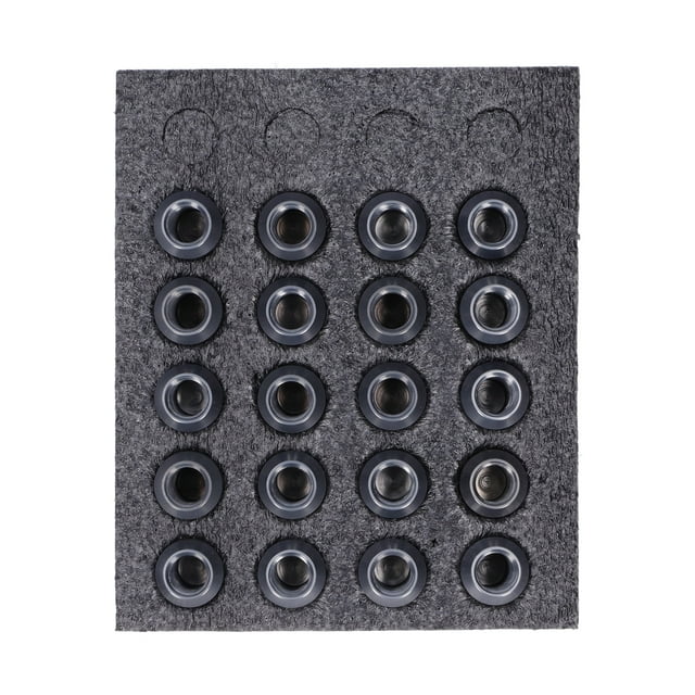Écrou de Crantation, Pièces d'Accessoires de Roue à Extrémité Fermée avec Verrouillage du Cône, Écrous de Crantation de Pneu, Écrous de Crantation avec Verrouillage pour Couleur de Véhicule, Or, Rouge, Bleu