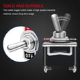 thumbnail image 5 of AutoEC Heavy Duty Toggle Switch - 15A 250V 20A 125V AC SPST ON/OFF SPST 2 Pin, Metal Bat Rocker Toggle Switch with 5, 5 of 5