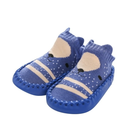 

Rovga Baby Boys Girls Cartoon Floor Non-Slip Walking Shoes First Walkers Kids Shoes The Socks Baby Shoes Toddler Sneakers