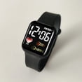 thumbnail image 1 of Reloj electrónico LED cuadrado arcoíris impermeable digital para deportes al aire libre reloj de estudiante reloj electrónico para hombres, 1 of 6
