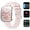 Pink, variant on Smart Watch Bluetooth Call IP68 Waterproof AMOLED 466*466 HD Aluminum Alloy Multimedia Message Reminder Fitness Tracker for Android Ios Women Men Smartwatches