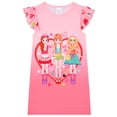 thumbnail image 3 of QEFJNO Kids Girls Nightgown Casual Dress Sleepwear 3-12 Years Pajamas Nightgowns for Little / Big Girls Nightshirt Nightie, 3 of 10