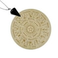 thumbnail image 2 of Wooden Pendulum Board Altar Supplies Ornament Wiccan Round  Metaphysical Message Board Dowsing, 2 of 7