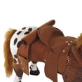 thumbnail image 4 of Toddler Ride-On Horse Toy with Sound Effects - Brown Plush Rocking Horse for Kids 3-5 Years, Neighing & Galloping Sounds, 110 Lb Capacity, 4 of 10