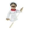 Melissa & Doug Chef Puppet with Detachable Wooden Rod Plush Puppet