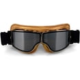 thumbnail image 2 of LILSIS Motorcycle Goggles Vintage Motorcycle Goggles Aviator Pilot Scooter Goggles, 2 of 6