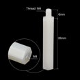 thumbnail image 2 of Uxcell M4x35+6mm Nylon Hex Spacer Standoffs PCB Standoff Screws Nuts, 1Set/50Pcs, 2 of 5