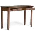 thumbnail image 3 of Allora Table Console de Canapé Transitionnel en Bois de 46 Pouces en Brun Roux, 3 of 8