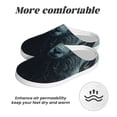 thumbnail image 6 of Fotbe Moody Ram Portrait Pattern Women's Fuzzy Curly Fur Memory Foam Loafer Slippers Indoor Outdoor Slippers Winter Home Shoes-35/36, 6 of 7